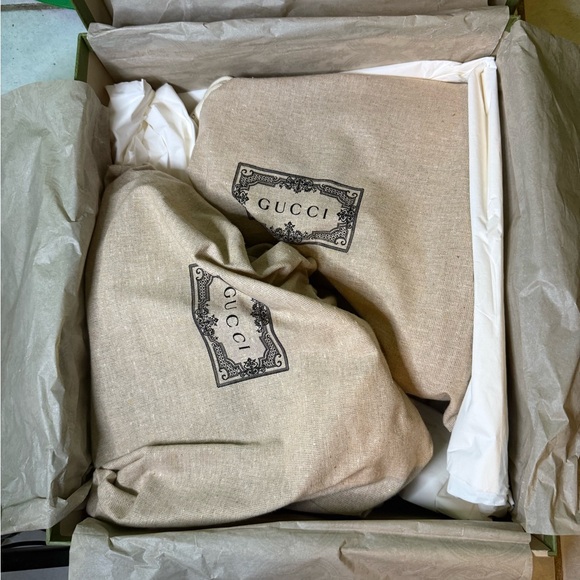 Gucci GG supreme white ankle boots - Picture 5 of 8